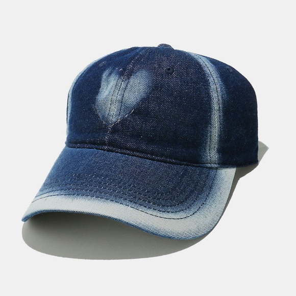 Heart Cotton Baseball Cap main image 5